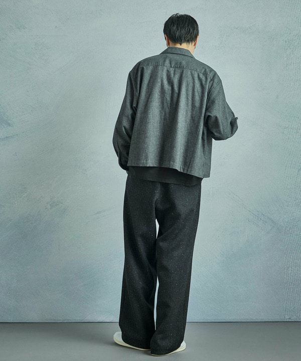【50th Anniv . 菊池武夫】SHORT COTTON FLANNEL SHIRTS 詳細画像 12
