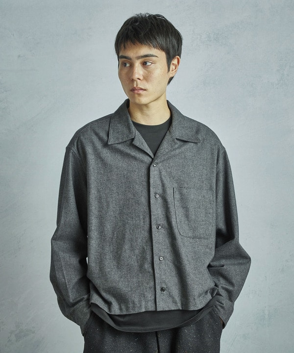 【50th Anniv . 菊池武夫】SHORT COTTON FLANNEL SHIRTS 詳細画像 9