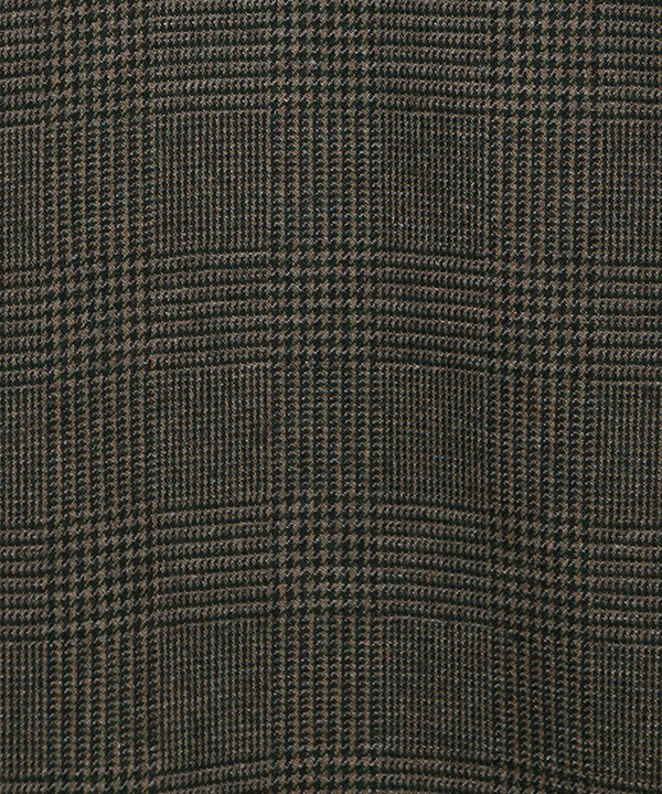 【50th Anniv . 菊池武夫】WOOL GLEN PLAID COAT 詳細画像 15