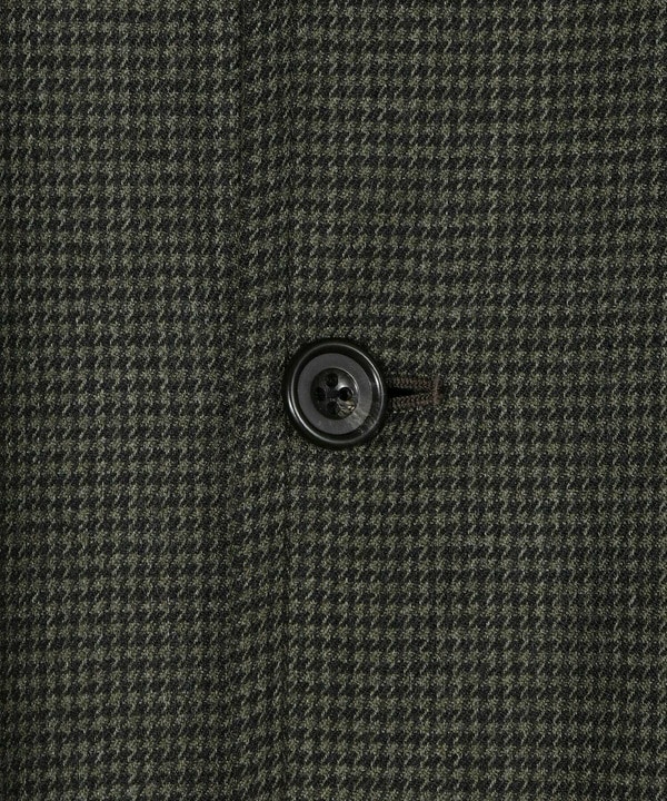 【50th Anniv . 中田 慎介】 COTTON TWILL x WOOL HOUND'S TOOTH REVERSIBLE COAT 詳細画像 4