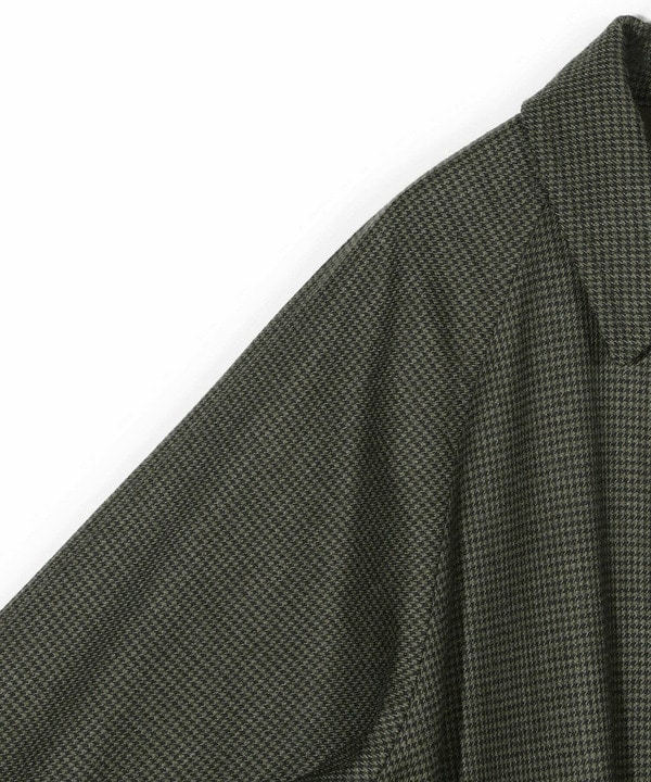 【50th Anniv . 中田 慎介】 COTTON TWILL x WOOL HOUND'S TOOTH REVERSIBLE COAT 詳細画像 6