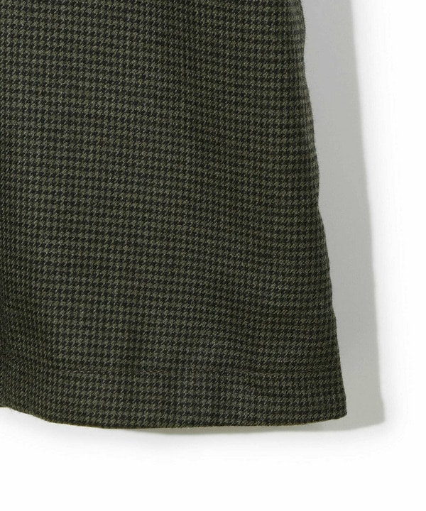 【50th Anniv . 中田 慎介】 COTTON TWILL x WOOL HOUND'S TOOTH REVERSIBLE COAT 詳細画像 7