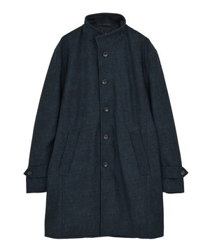 スタイリッシュ スタンドカラーコート