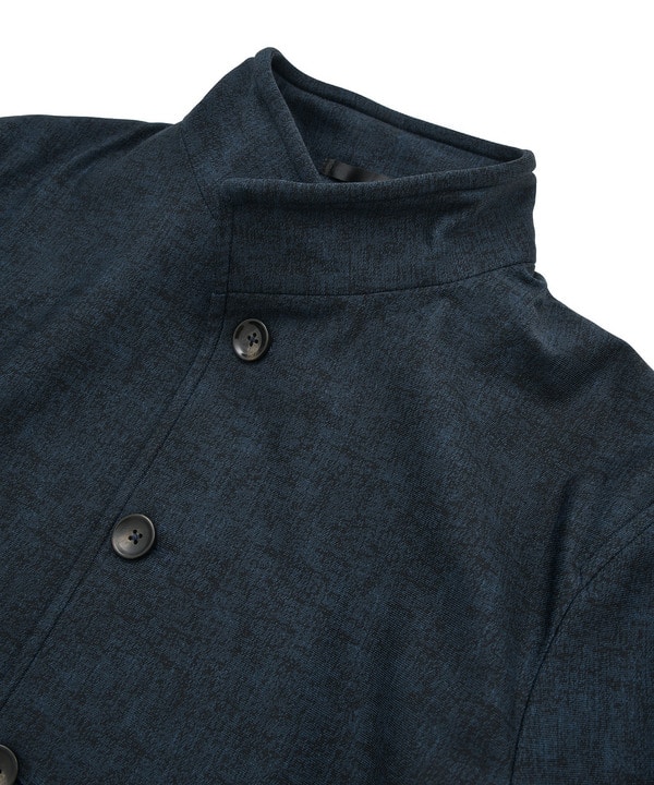 スタイリッシュ スタンドカラーコート 詳細画像 5