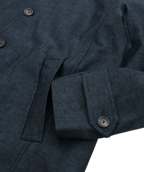 スタイリッシュ スタンドカラーコート 詳細画像 7