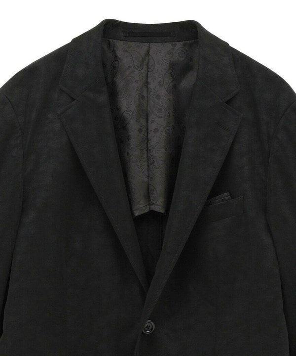 フェイクレザー テーラードジャケット 詳細画像 10