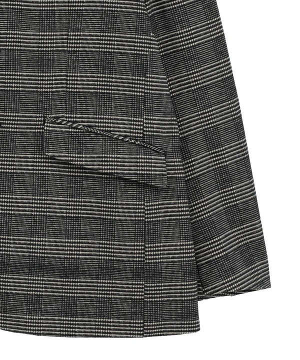 グレンチェックモール テーラードジャケット 詳細画像 10