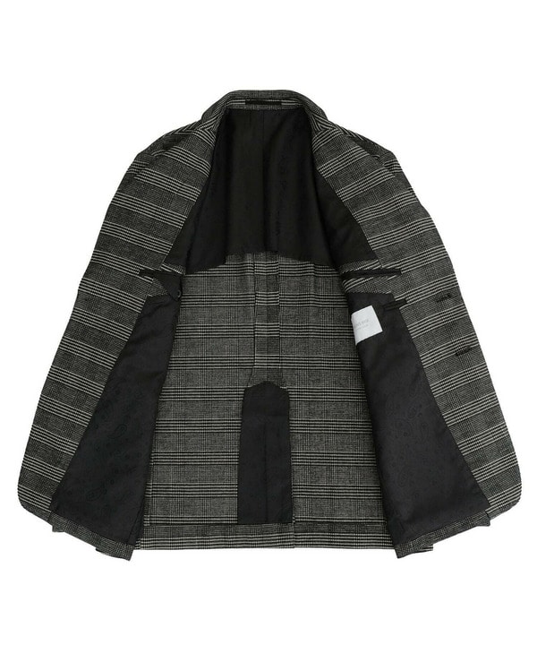 グレンチェックモール テーラードジャケット 詳細画像 12