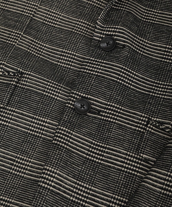 グレンチェックモール テーラードジャケット 詳細画像 9