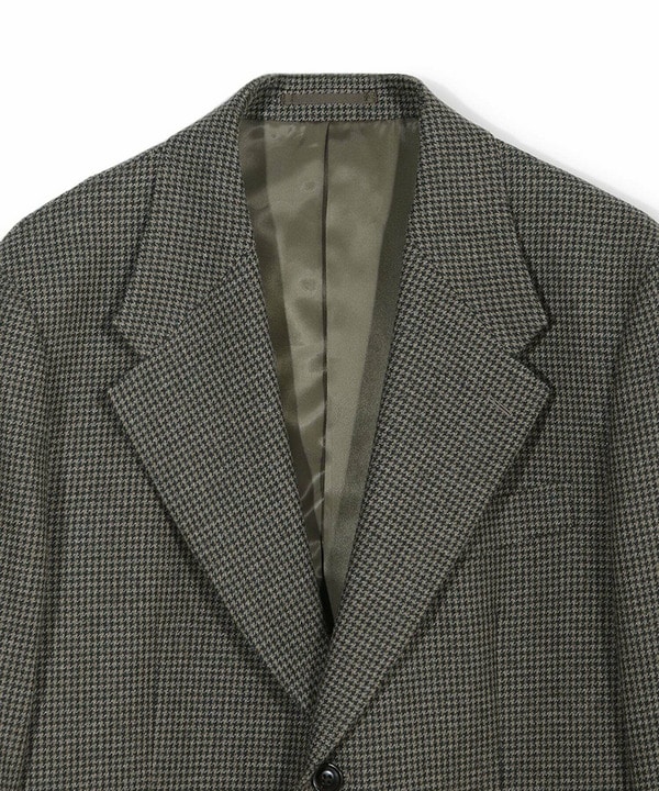 【50th Anniv . 菊池武夫】WOOL HOUNDSTOOTH JACKET 詳細画像 1