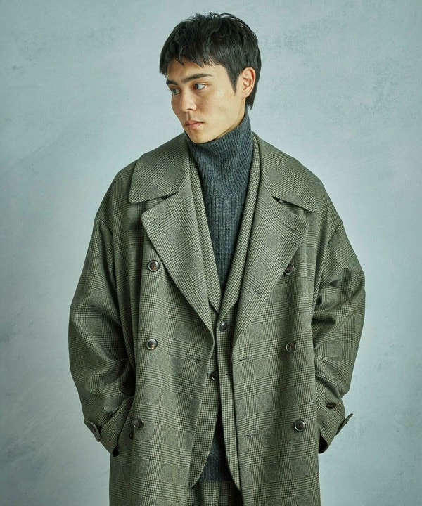 【50th Anniv . 菊池武夫】WOOL HOUNDSTOOTH JACKET 詳細画像 18