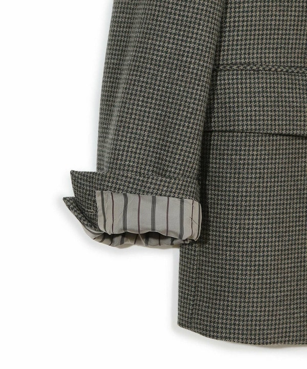 【50th Anniv . 菊池武夫】WOOL HOUNDSTOOTH JACKET 詳細画像 6