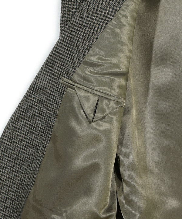 【50th Anniv . 菊池武夫】WOOL HOUNDSTOOTH JACKET 詳細画像 9