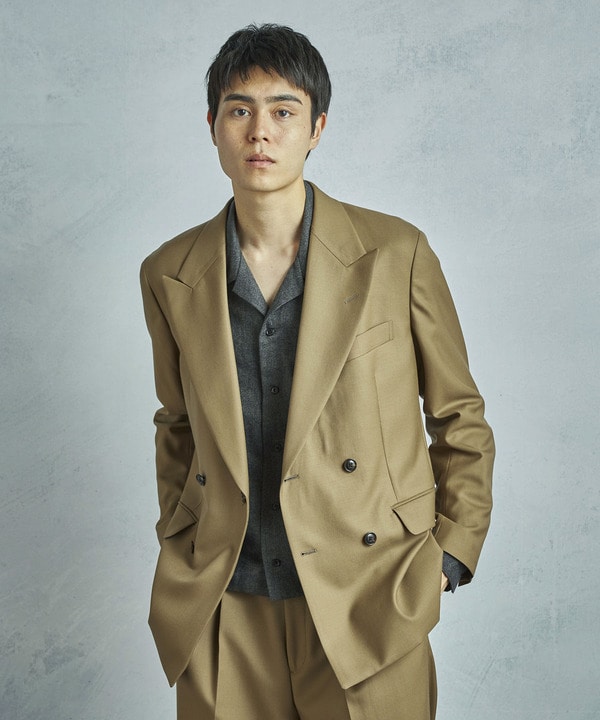 【50th Anniv . 菊池武夫】TECHWOOL Twill Tailored Jacket 詳細画像 34