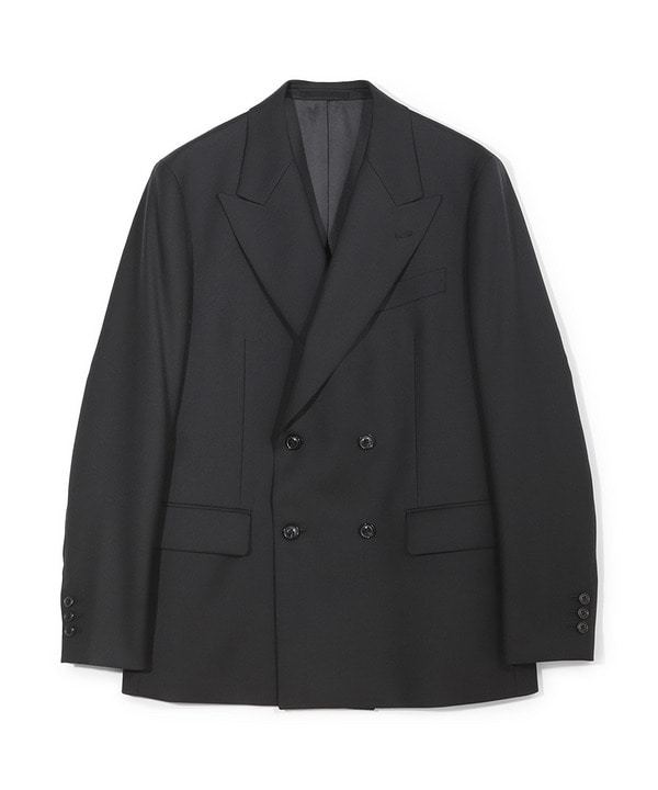 【50th Anniv . 菊池武夫】TECHWOOL Twill Tailored Jacket 詳細画像 ブラック 1
