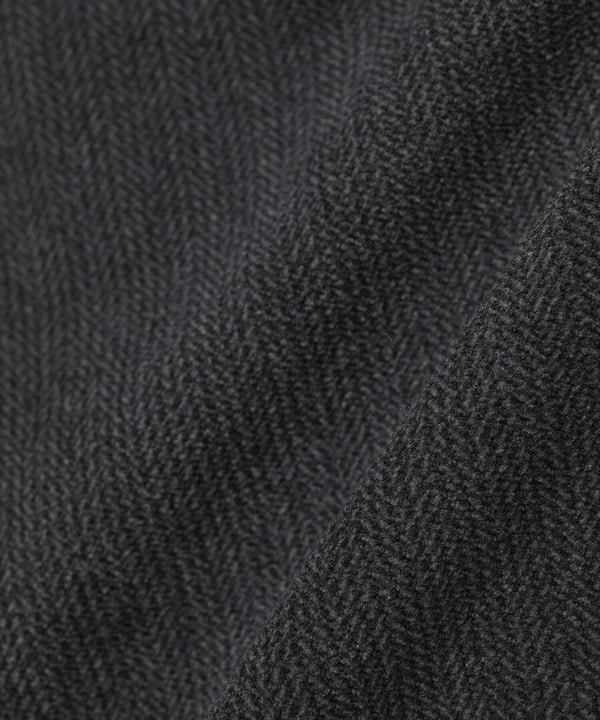 ヘリンボーンプリント スタンドカラーブルゾン＜ストレッチ＞ 詳細画像 20