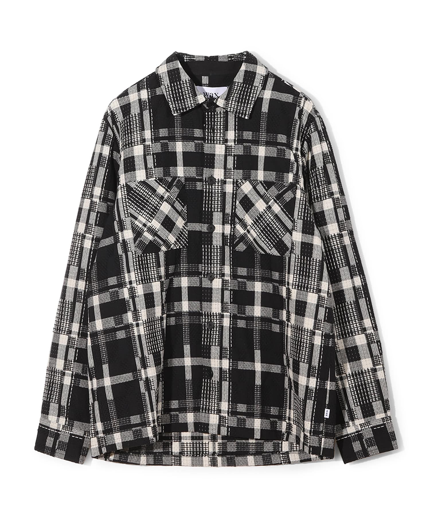 ◎人気のバスケットチェック◎★WAX LONDON★サイズM★ WAX LONDON / ワックスロンドン】 バスケットチェックシャツ