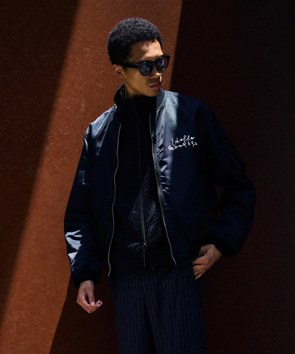 【TODAY edition x VALLEY APPAREL】グラフィックプリントL-2Bブルゾン 詳細画像 1
