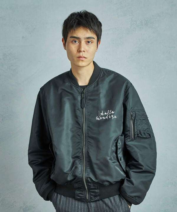 【TODAY edition x VALLEY APPAREL】グラフィックプリントL-2Bブルゾン 詳細画像 16