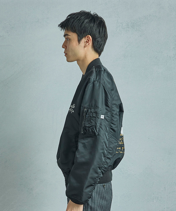 【TODAY edition x VALLEY APPAREL】グラフィックプリントL-2Bブルゾン 詳細画像 17