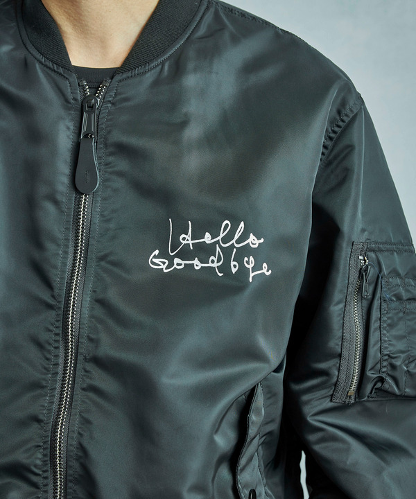 【TODAY edition x VALLEY APPAREL】グラフィックプリントL-2Bブルゾン 詳細画像 19