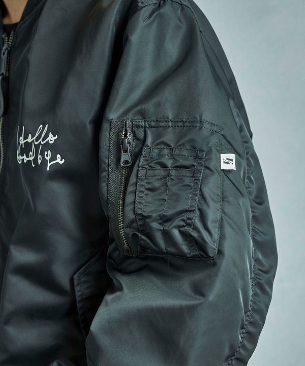 【TODAY edition x VALLEY APPAREL】グラフィックプリントL-2Bブルゾン 詳細画像 20