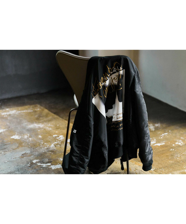【TODAY edition x VALLEY APPAREL】グラフィックプリントL-2Bブルゾン 詳細画像 3