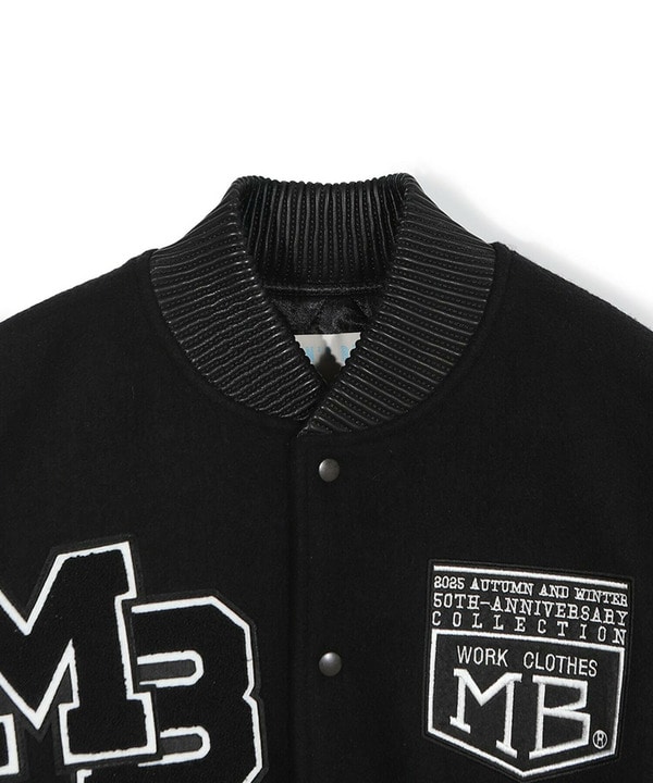 【50th Anniv . 菊池武夫】WOOL MELTON STADIUM JAMPER 詳細画像 1