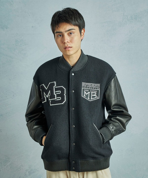 【50th Anniv . 菊池武夫】WOOL MELTON STADIUM JAMPER 詳細画像 15
