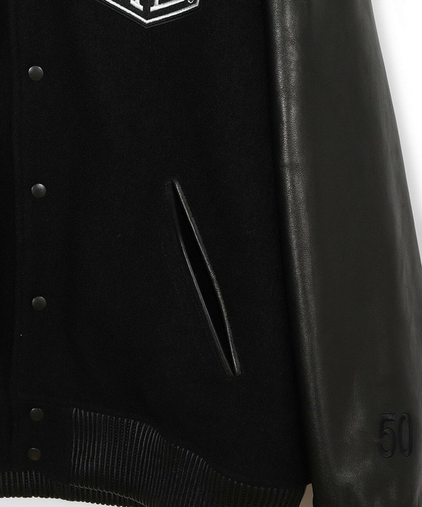【50th Anniv . 菊池武夫】WOOL MELTON STADIUM JAMPER 詳細画像 7