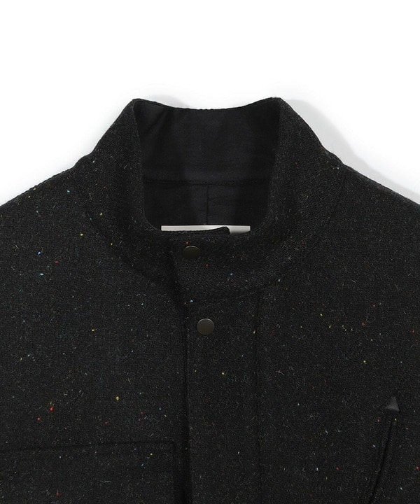 【50th Anniv . 菊池武夫】HARRIS TWEED COLOR NEP BLOUSON 詳細画像 1