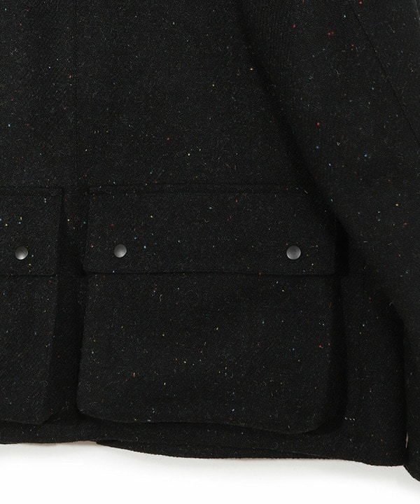 【50th Anniv . 菊池武夫】HARRIS TWEED COLOR NEP BLOUSON 詳細画像 12