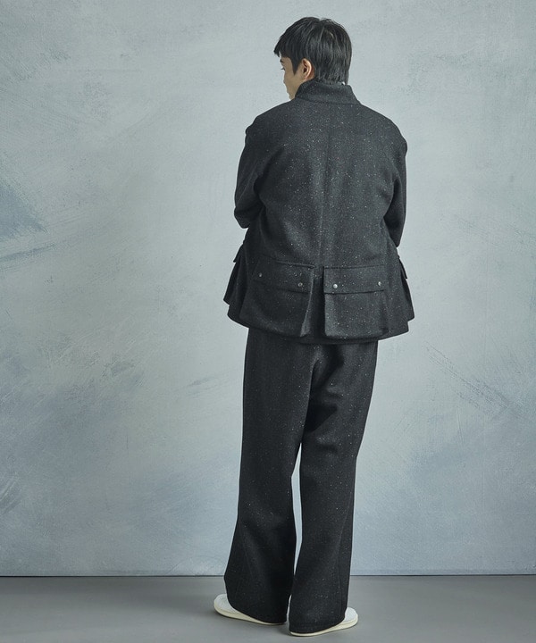 【50th Anniv . 菊池武夫】HARRIS TWEED COLOR NEP BLOUSON 詳細画像 19