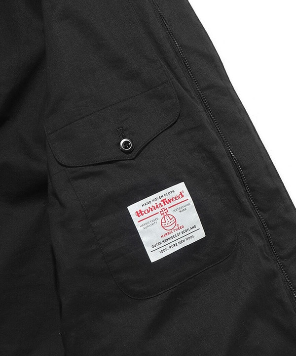 【50th Anniv . 菊池武夫】HARRIS TWEED COLOR NEP BLOUSON 詳細画像 8