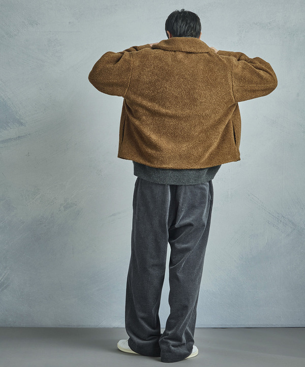 【50th Anniv . 菊池武夫】WOOL BLEND BOA PILE BLOUSON 詳細画像 13