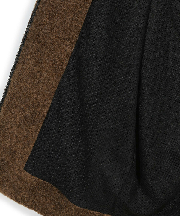 【50th Anniv . 菊池武夫】WOOL BLEND BOA PILE BLOUSON 詳細画像 7