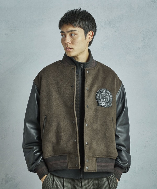【50th Anniv . 中田 慎介】WOOL MELTON STADIUM JAMPER 詳細画像 10