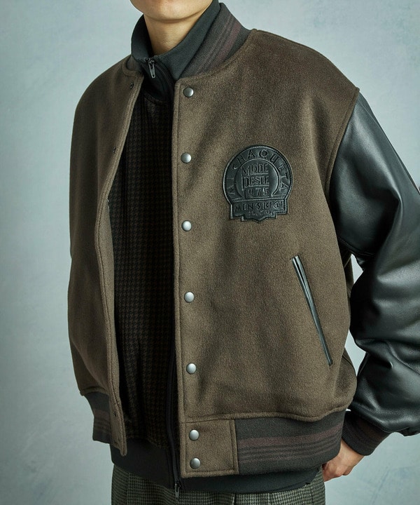 【50th Anniv . 中田 慎介】WOOL MELTON STADIUM JAMPER 詳細画像 12