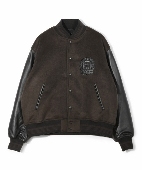 【50th Anniv . 中田 慎介】WOOL MELTON STADIUM JAMPER 詳細画像 ブラウン 1