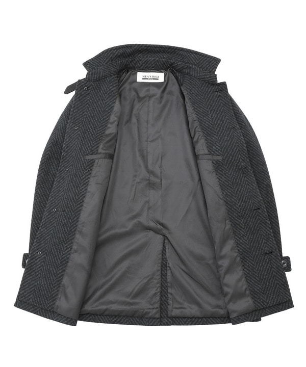 スタンドカラーウールヘリンボーンブルゾン 詳細画像 10