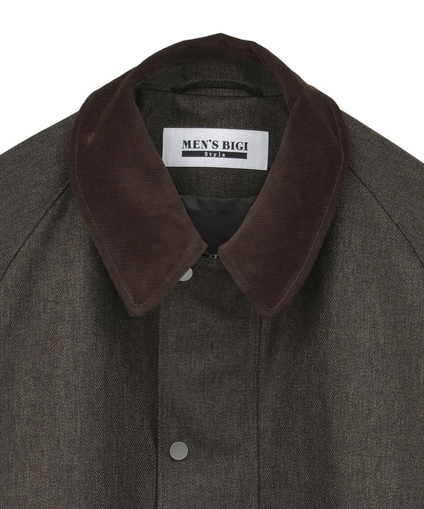 【撥水・防風】クラシックショートブルゾン 詳細画像 1