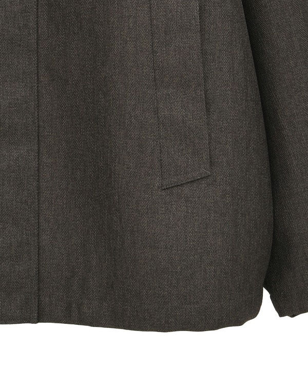 【撥水・防風】クラシックショートブルゾン 詳細画像 3