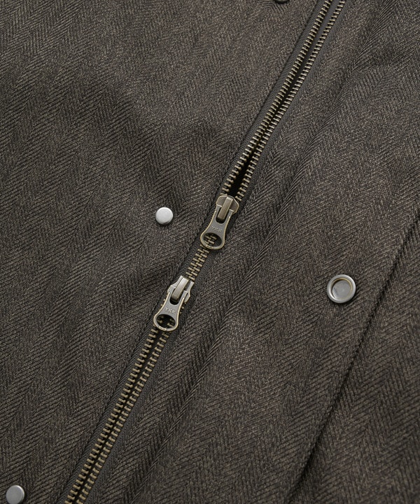 【撥水・防風】クラシックショートブルゾン 詳細画像 5