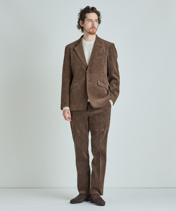 シャーリングコーデュロイパンツ＜ストレッチ＞ 詳細画像 7