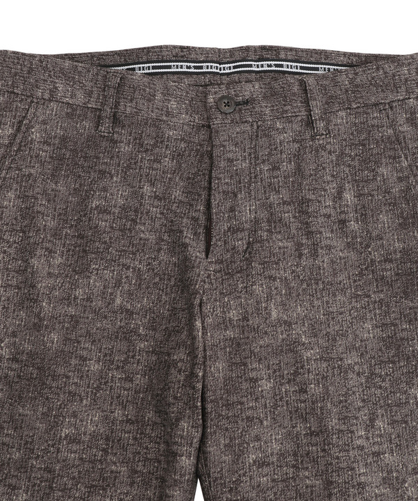 【ACTIVE TAILOR/アクティブテイラー】ヒートパフォーマーツイード調プリントスラックスパンツ 詳細画像 1