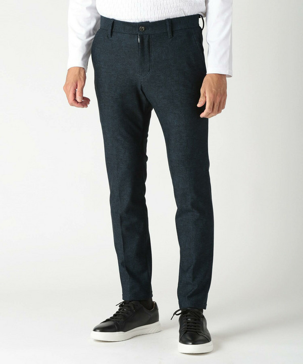 【ACTIVE TAILOR/アクティブテイラー】ヒートパフォーマーツイード調プリントスラックスパンツ 詳細画像 11
