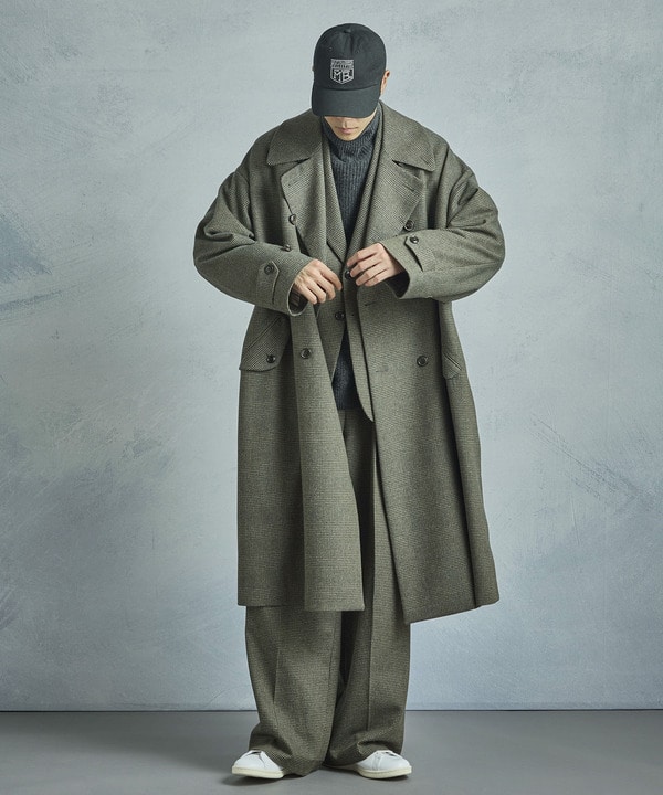 【50th Anniv . 菊池武夫】WOOL HOUNDSTOOTH PANTS 詳細画像 14