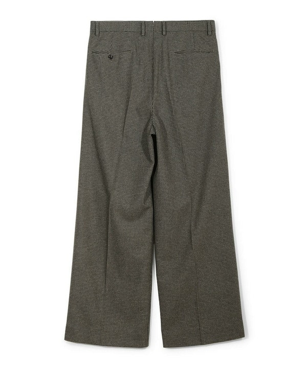 【50th Anniv . 菊池武夫】WOOL HOUNDSTOOTH PANTS 詳細画像 6