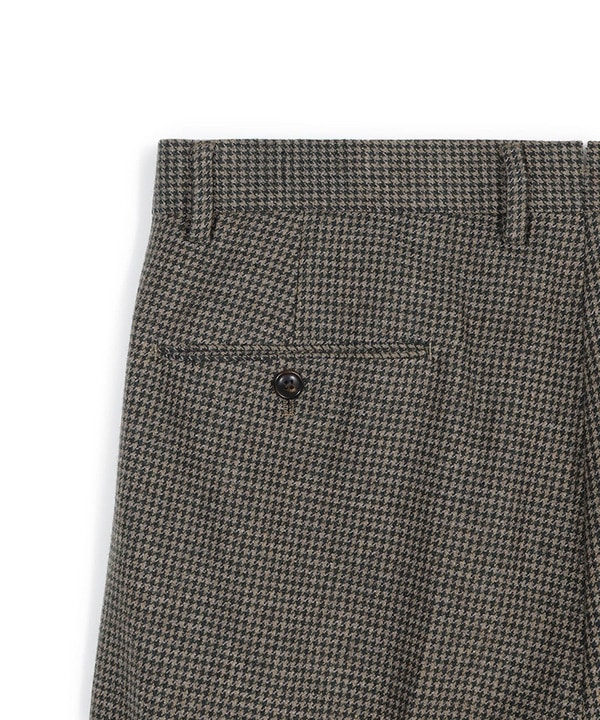 【50th Anniv . 菊池武夫】WOOL HOUNDSTOOTH PANTS 詳細画像 7