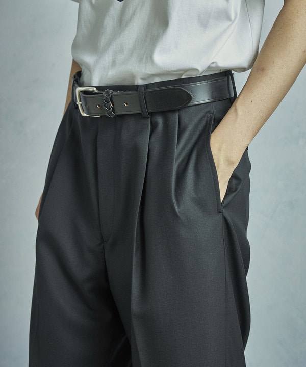【50th Anniv . 菊池武夫】TECHWOOL TWILL PANTS 詳細画像 19